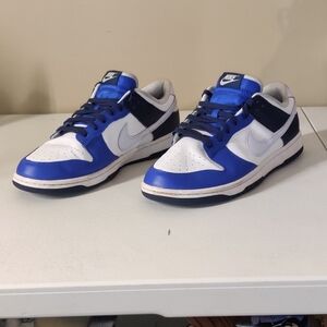 Nike Dunks Blue and White Sneakers